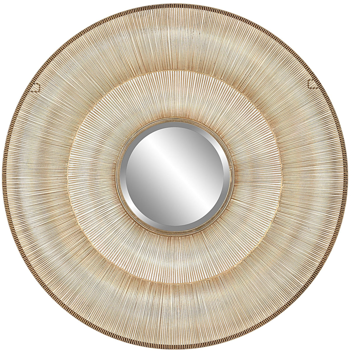 Uttermost Mirrors Bauble Round Gold Mirror House of Isabella UK