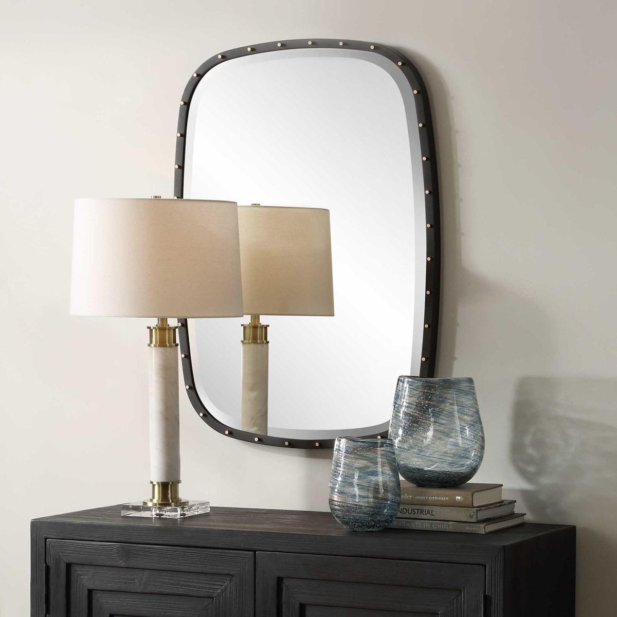 Uttermost Mirrors Benedo Industrial Mirror House of Isabella UK