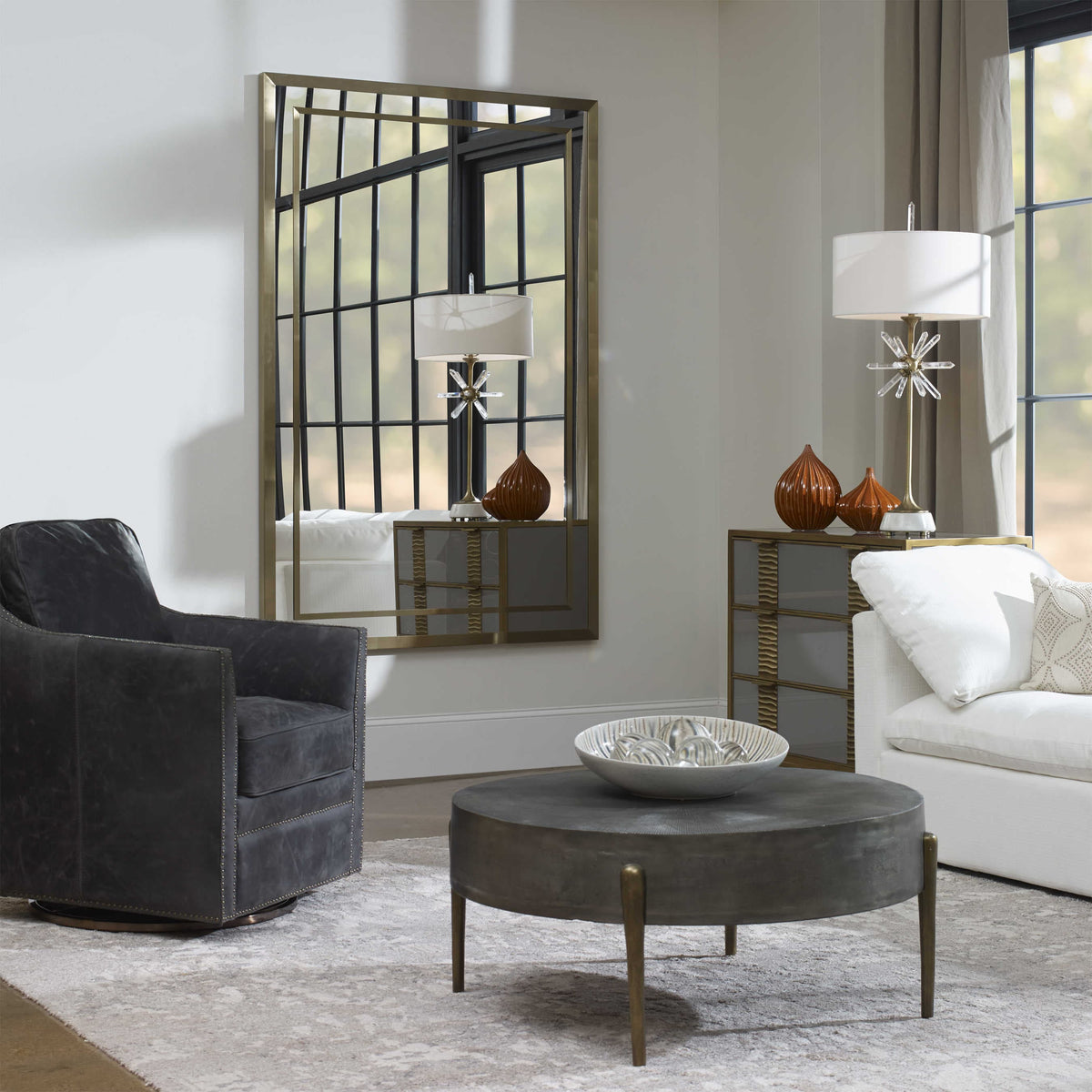 Uttermost Mirrors Binary Mirror House of Isabella UK