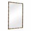 Uttermost Mirrors Brass Bamboo Rectangle Mirror House of Isabella UK