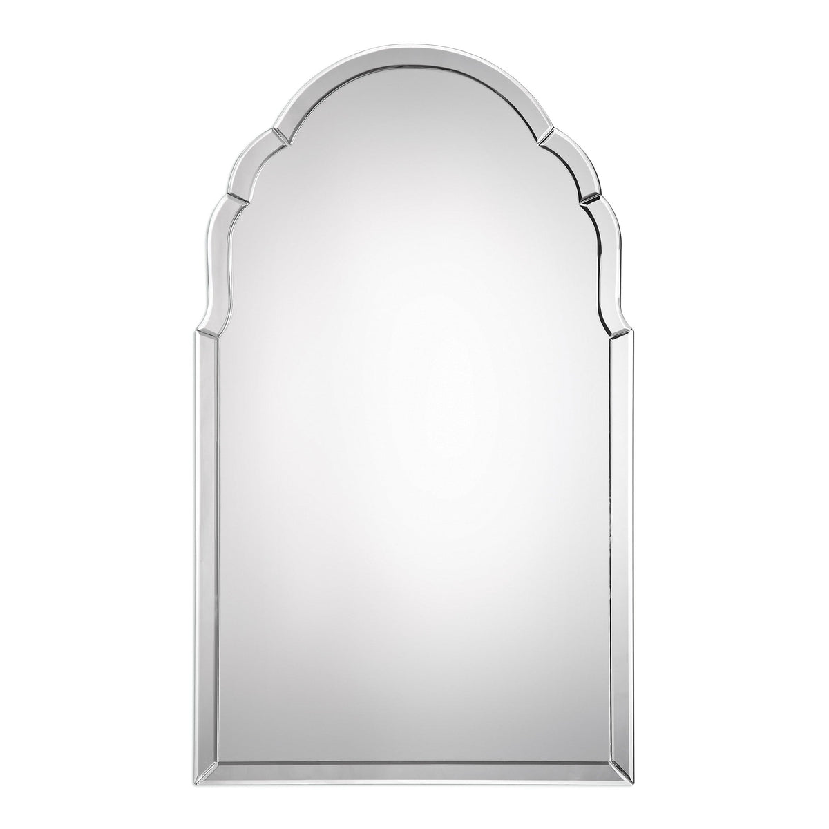 Uttermost Mirrors Brayden Frameless Arched Mirror House of Isabella UK