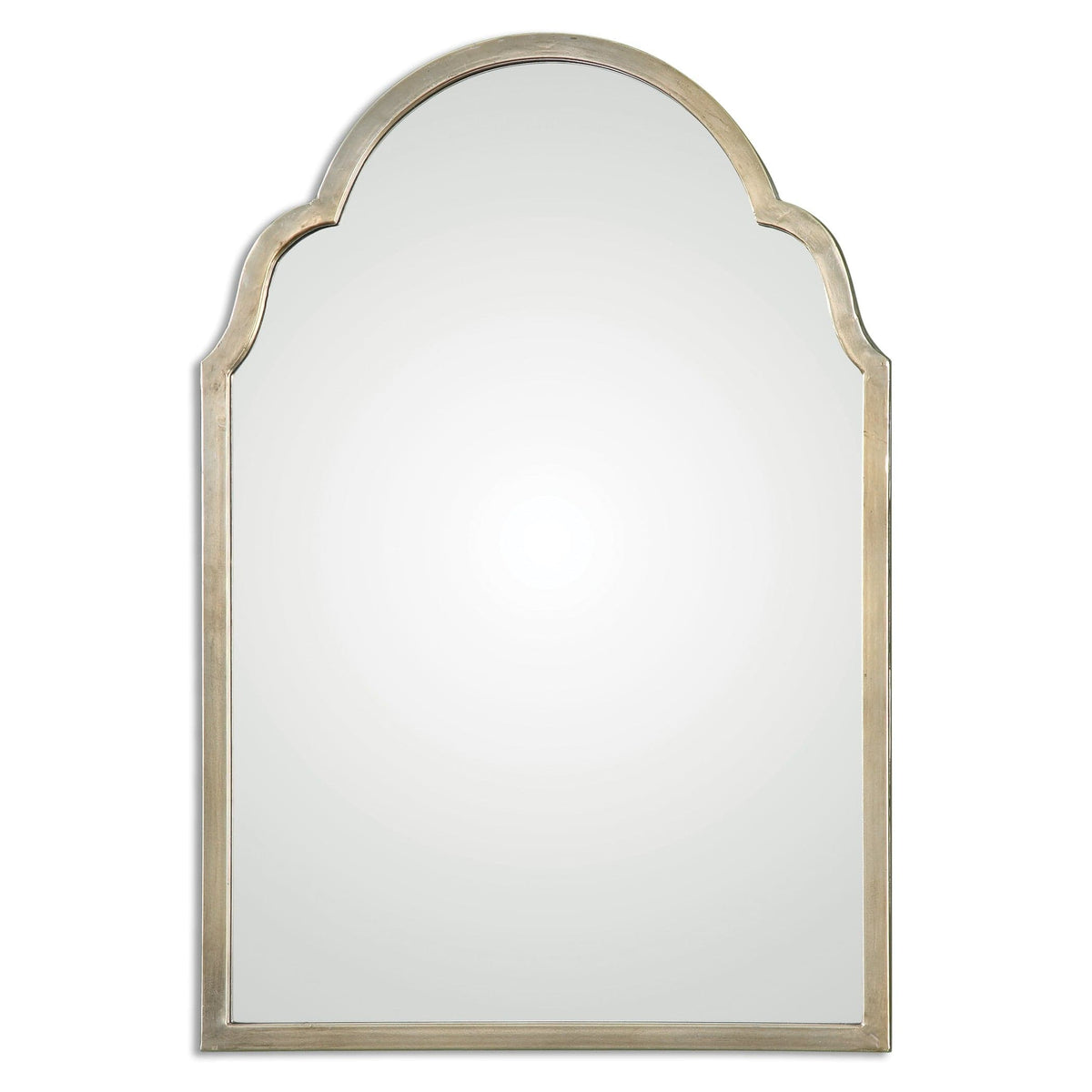 Uttermost Mirrors Brayden Petite Silver Arch Mirror House of Isabella UK