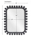 Uttermost Mirrors Brianza Mirror - 40x50 Ebony House of Isabella UK