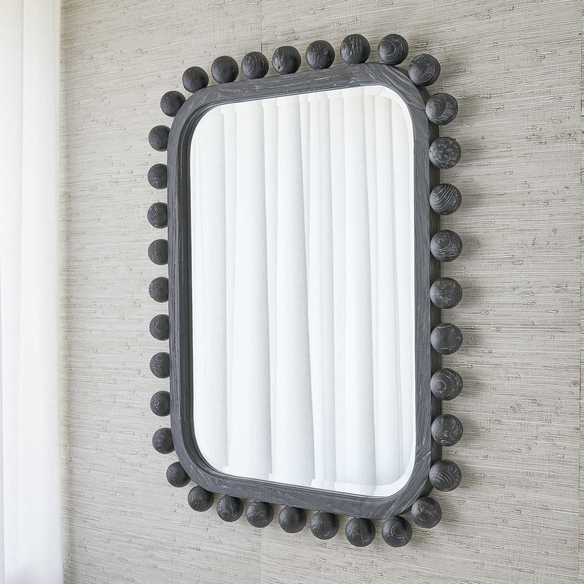 Uttermost Mirrors Brianza Mirror - 40x50 Ebony House of Isabella UK