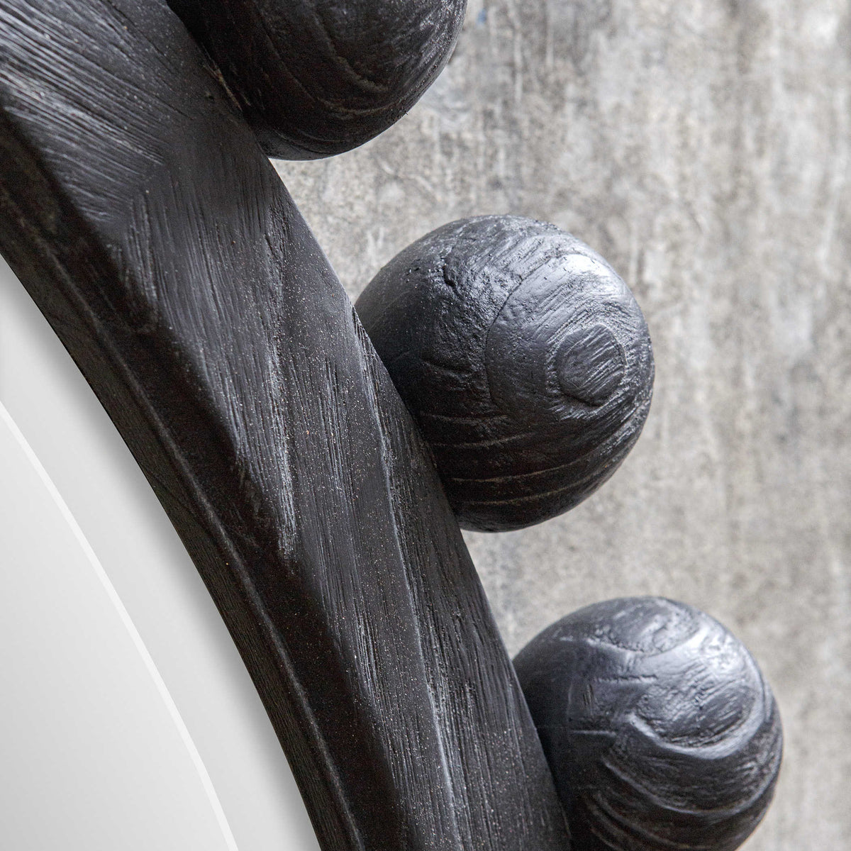 Uttermost Mirrors Brianza Round Mirror - 50 Ebony House of Isabella UK