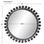 Uttermost Mirrors Brianza Round Mirror - 50 Ebony House of Isabella UK