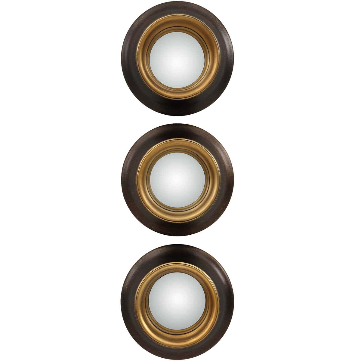 Uttermost Mirrors Bullseye Mirrors - Set of 3 House of Isabella UK
