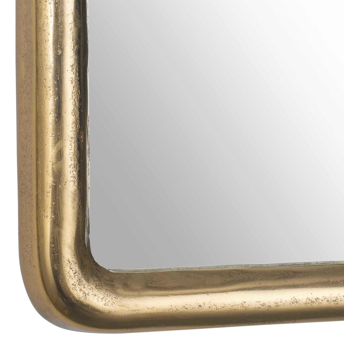 Uttermost Mirrors Burton Indoor-Outdoor Brass Mirror House of Isabella UK