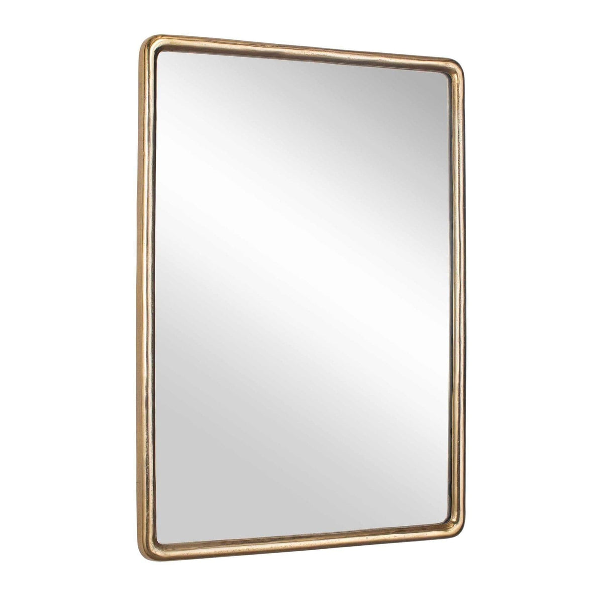 Uttermost Mirrors Burton Indoor-Outdoor Brass Mirror House of Isabella UK