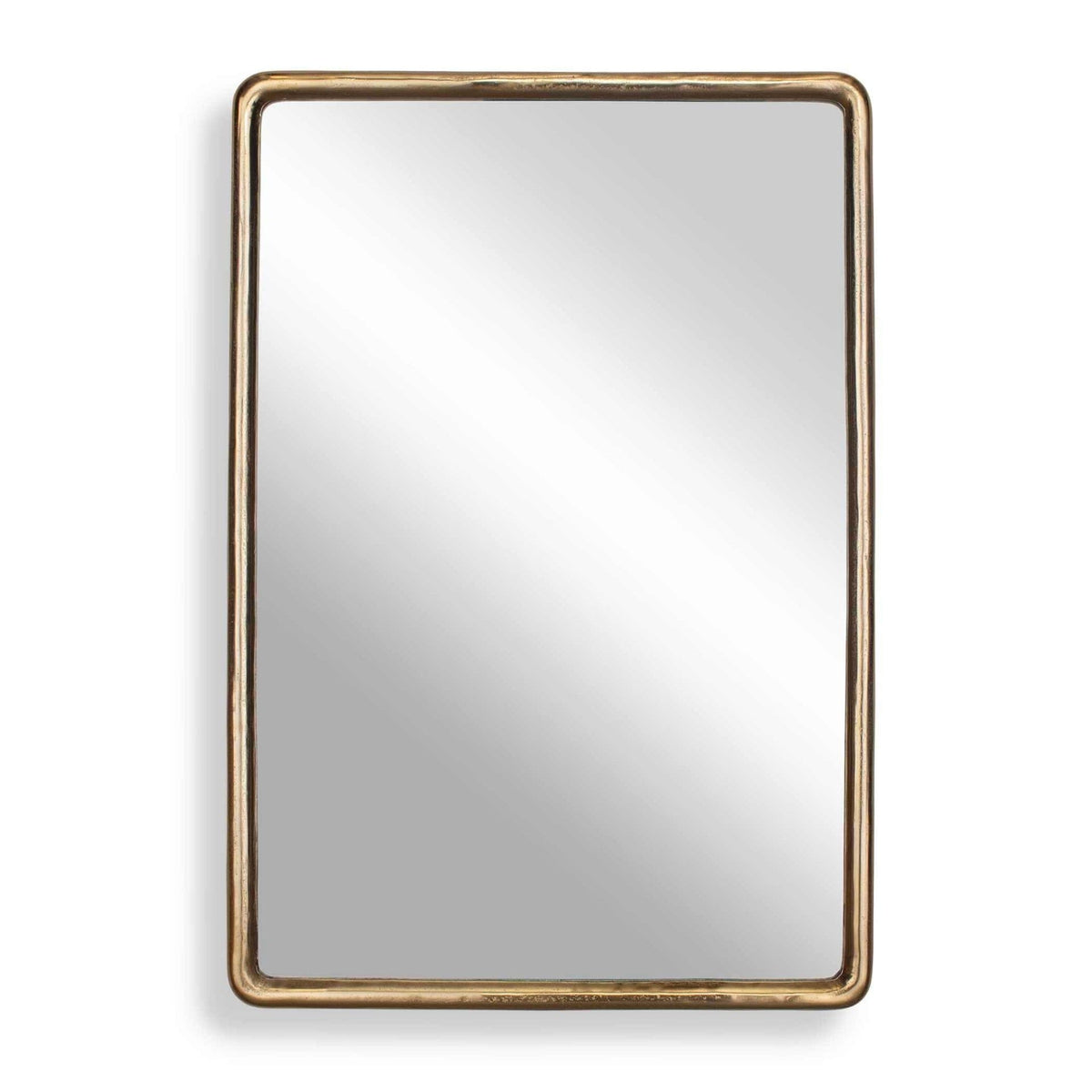 Uttermost Mirrors Burton Indoor-Outdoor Brass Mirror House of Isabella UK