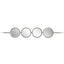 Uttermost Mirrors Button Silver Mirror House of Isabella UK