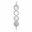 Uttermost Mirrors Button Silver Mirror House of Isabella UK