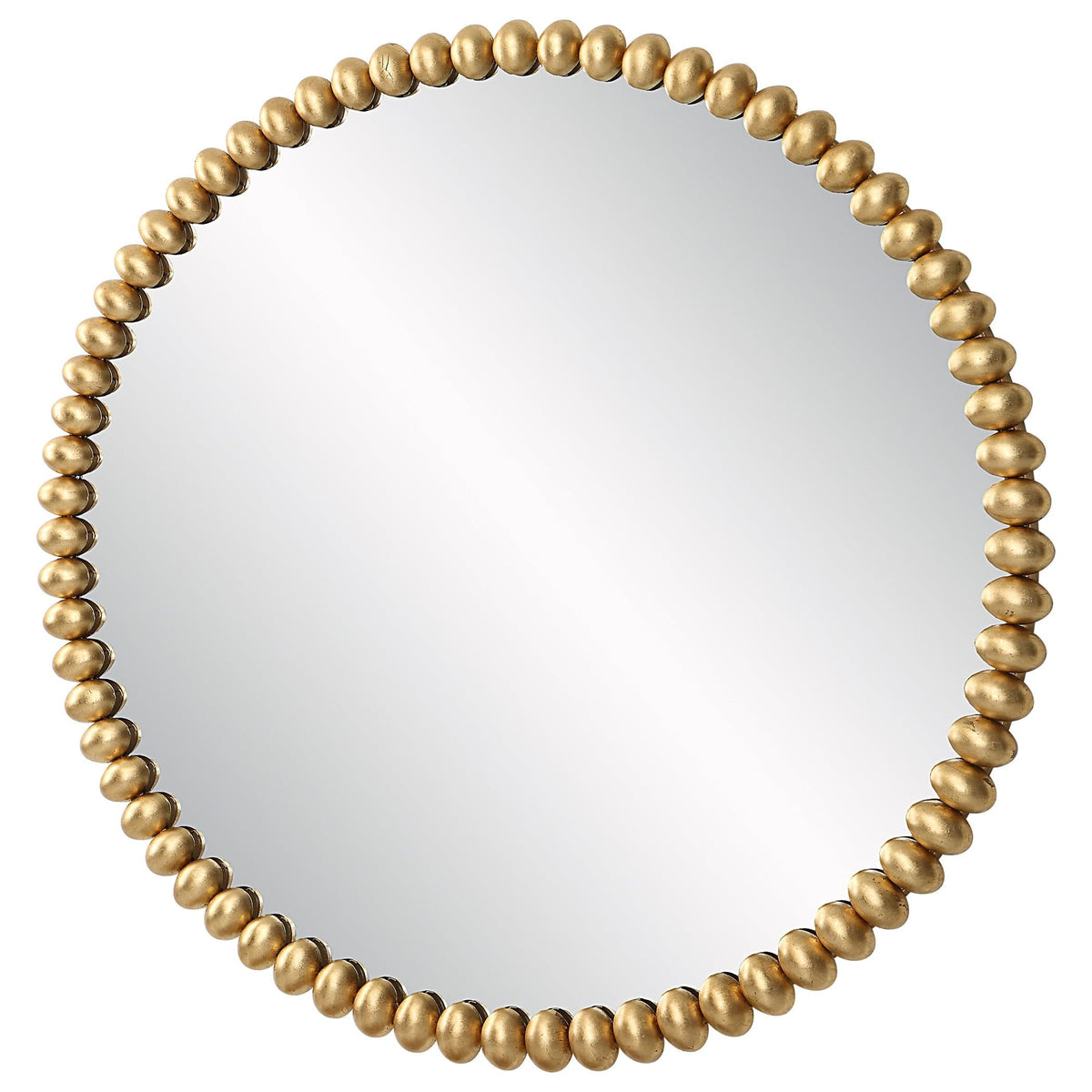 Uttermost Mirrors Byzantine Round Gold Mirror House of Isabella UK