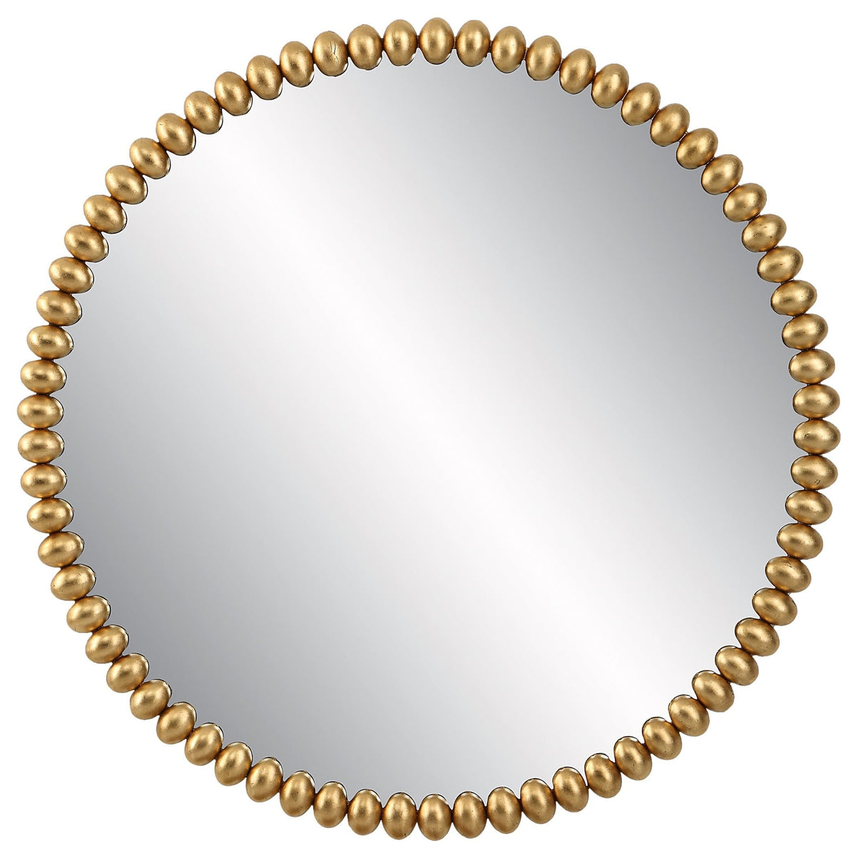 Uttermost Mirrors Byzantine Round Gold Mirror House of Isabella UK