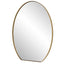 Uttermost Mirrors Cabell Brass Oval Mirror House of Isabella UK