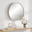 Uttermost Mirrors Cabell Small Brass Mirror House of Isabella UK