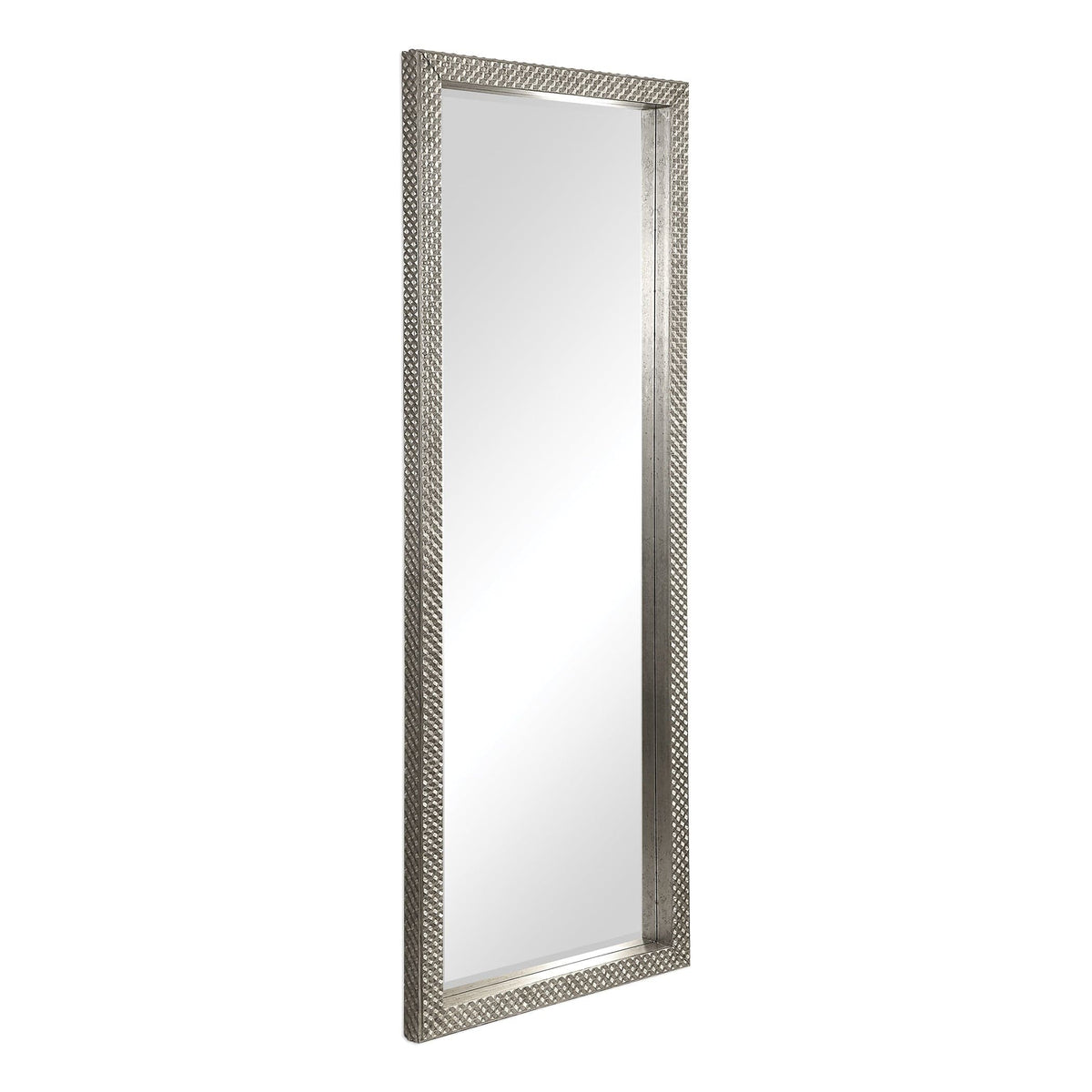 Uttermost Mirrors Cacelia Metallic Silver Mirror House of Isabella UK