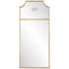 Uttermost Mirrors Caddington Tall Brass Mirror House of Isabella UK