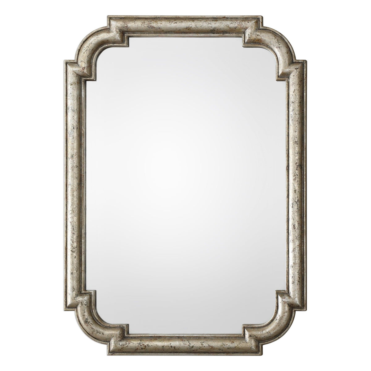 Uttermost Mirrors Calanna Antique Silver Mirror House of Isabella UK