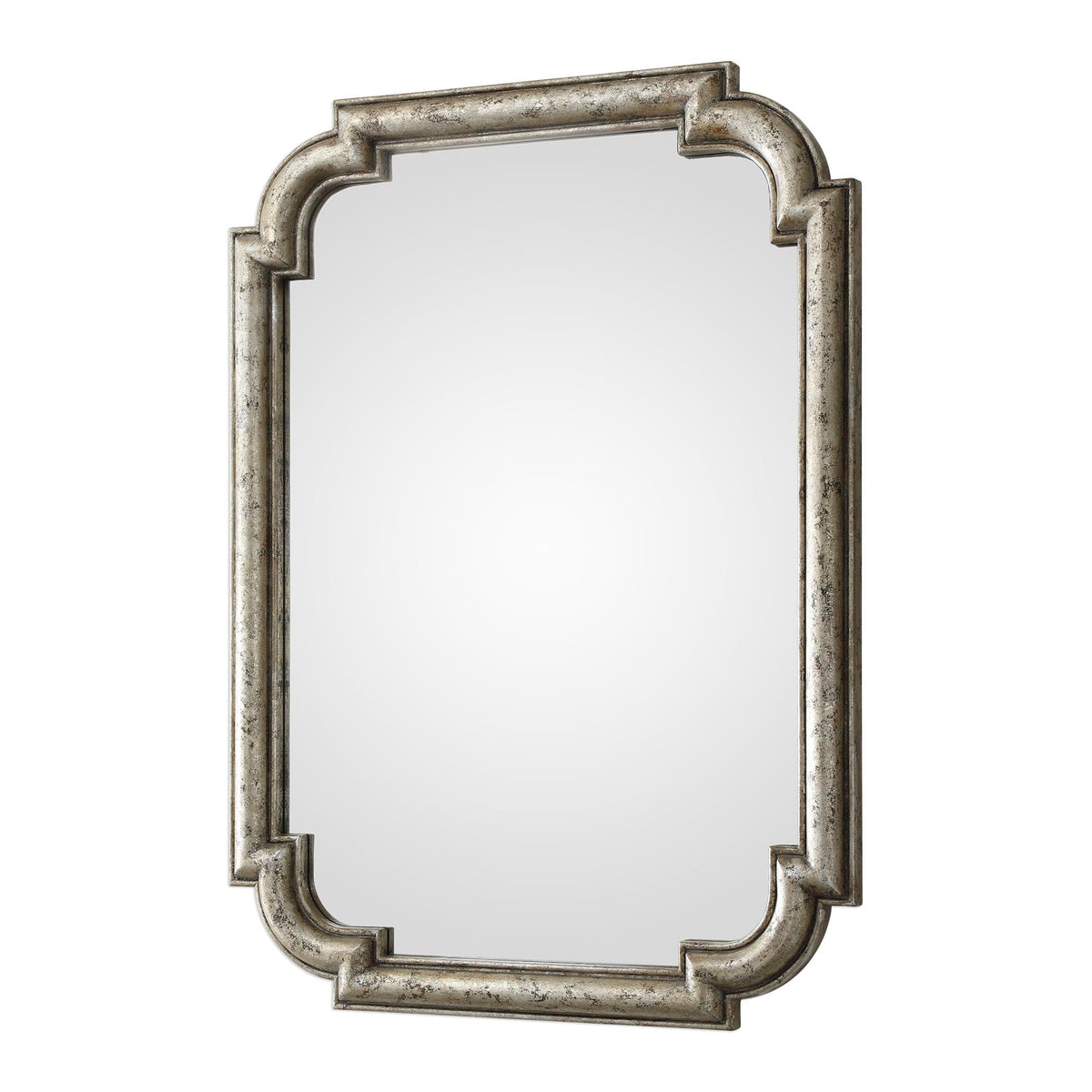 Uttermost Mirrors Calanna Antique Silver Mirror House of Isabella UK
