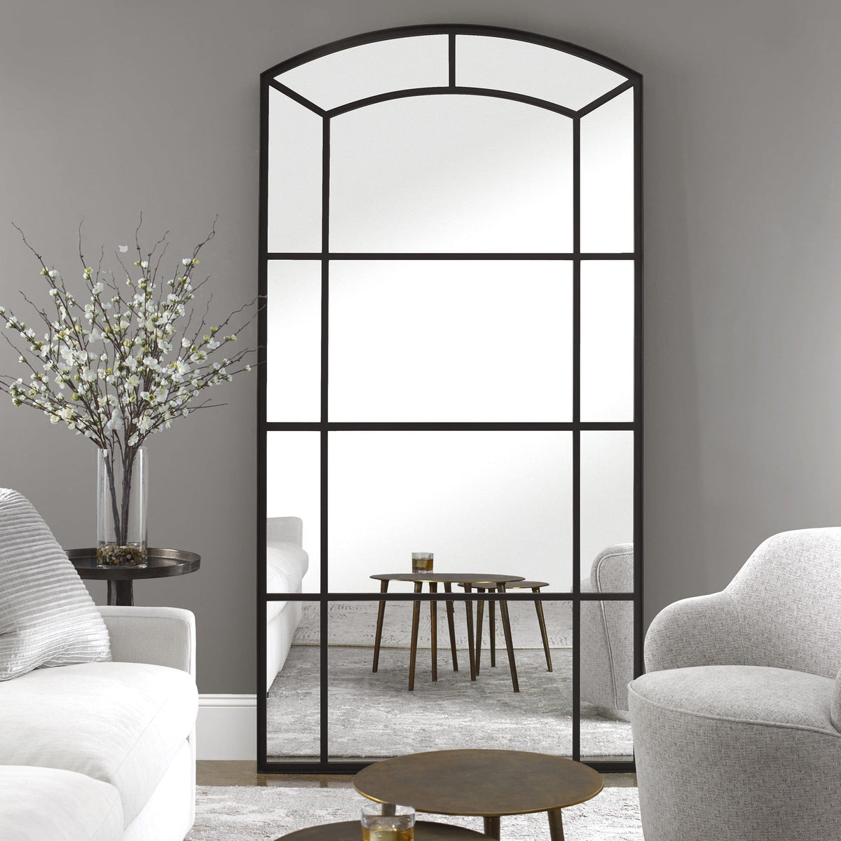 Uttermost Mirrors Camber Oversized Arch Mirror House of Isabella UK