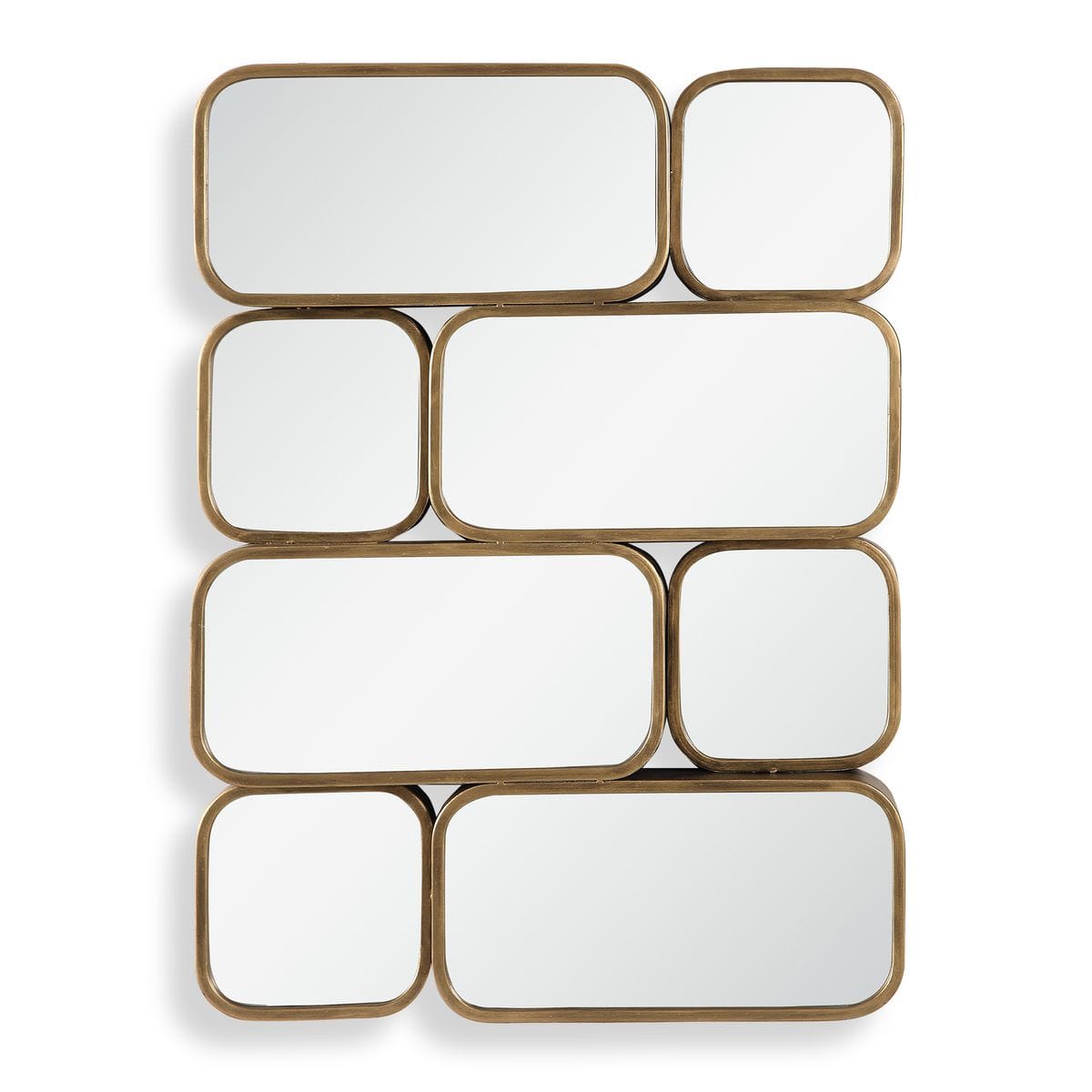Uttermost Mirrors Canute Modern Gold Mirror House of Isabella UK