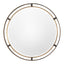 Uttermost Mirrors Carrizo Bronze Round Mirror House of Isabella UK