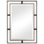 Uttermost Mirrors Carrizo Gold & Bronze Rectangle Mirror House of Isabella UK