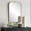 Uttermost Mirrors Cassidy Brass Arch Mirror House of Isabella UK