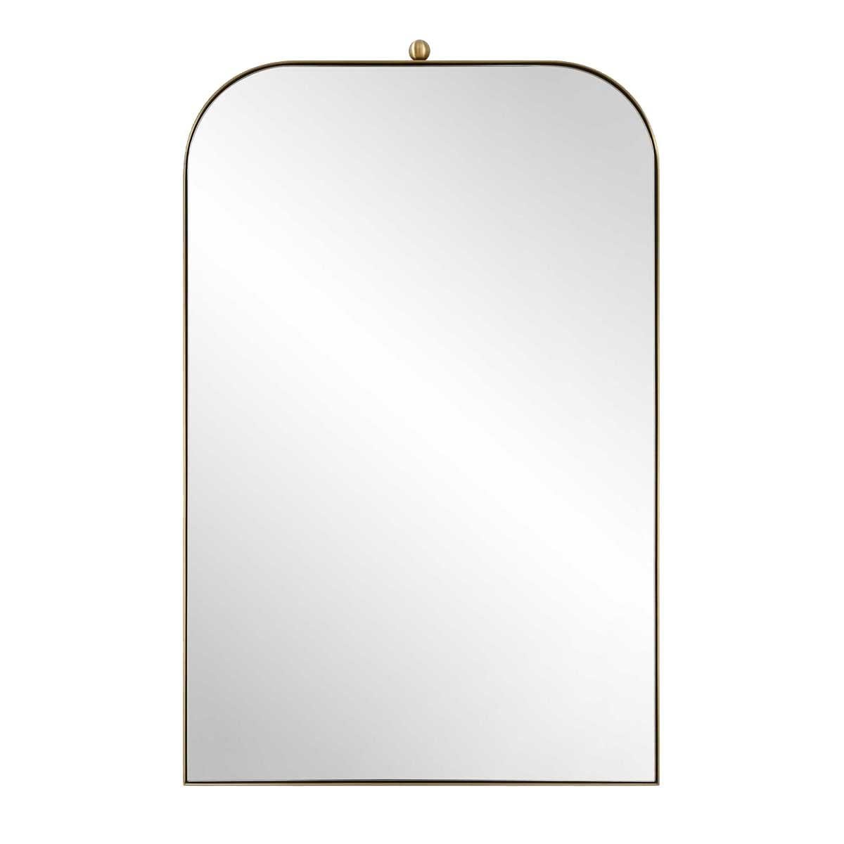 Uttermost Mirrors Cassidy Brass Arch Mirror House of Isabella UK