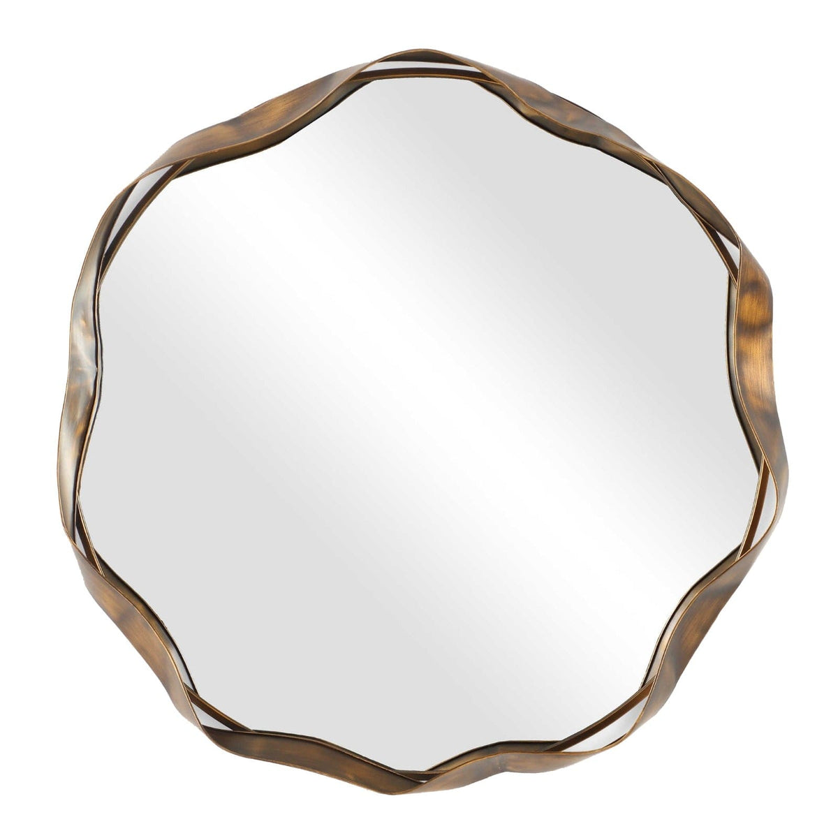 Uttermost Mirrors Catch The Wave Round Mirror House of Isabella UK