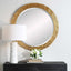 Uttermost Mirrors Celeste Gold Round Mirror House of Isabella UK