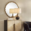 Uttermost Mirrors Cerrito Antique Brass Round Mirror House of Isabella UK
