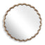 Uttermost Mirrors Cerrito Antique Brass Round Mirror House of Isabella UK