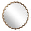 Uttermost Mirrors Cerrito Antique Brass Round Mirror House of Isabella UK