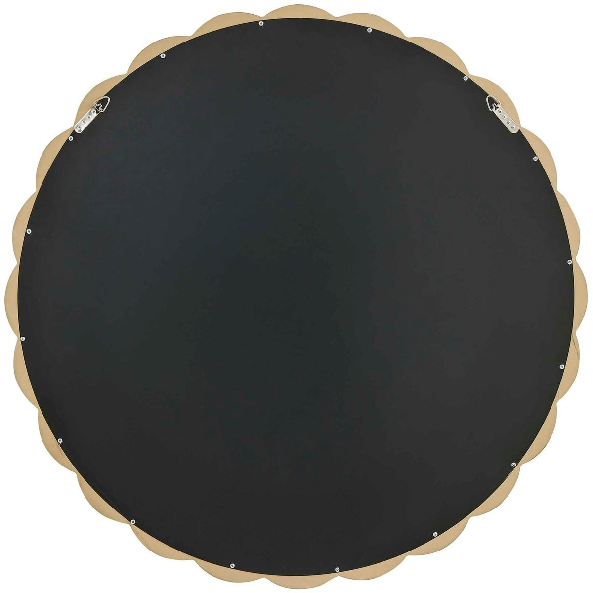 Uttermost Mirrors Cerrito Burnished Ivory Round Mirror House of Isabella UK