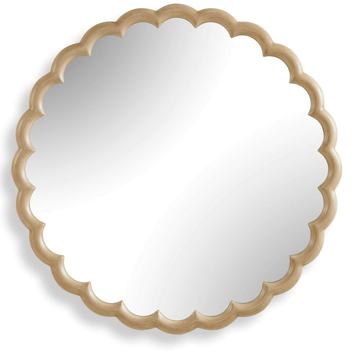 Uttermost Mirrors Cerrito Burnished Ivory Round Mirror House of Isabella UK