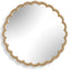 Uttermost Mirrors Cerrito Burnished Ivory Round Mirror House of Isabella UK