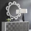 Uttermost Mirrors Clematis White Rattan Round Mirror House of Isabella UK