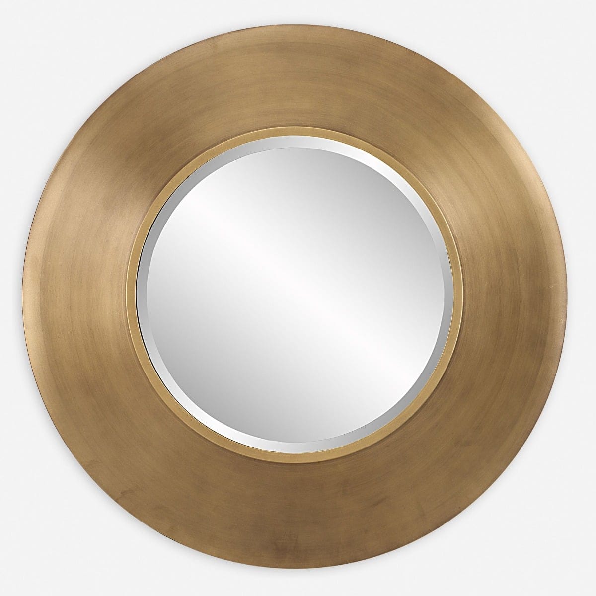 Uttermost Mirrors Contessa Round Gold Mirror House of Isabella UK
