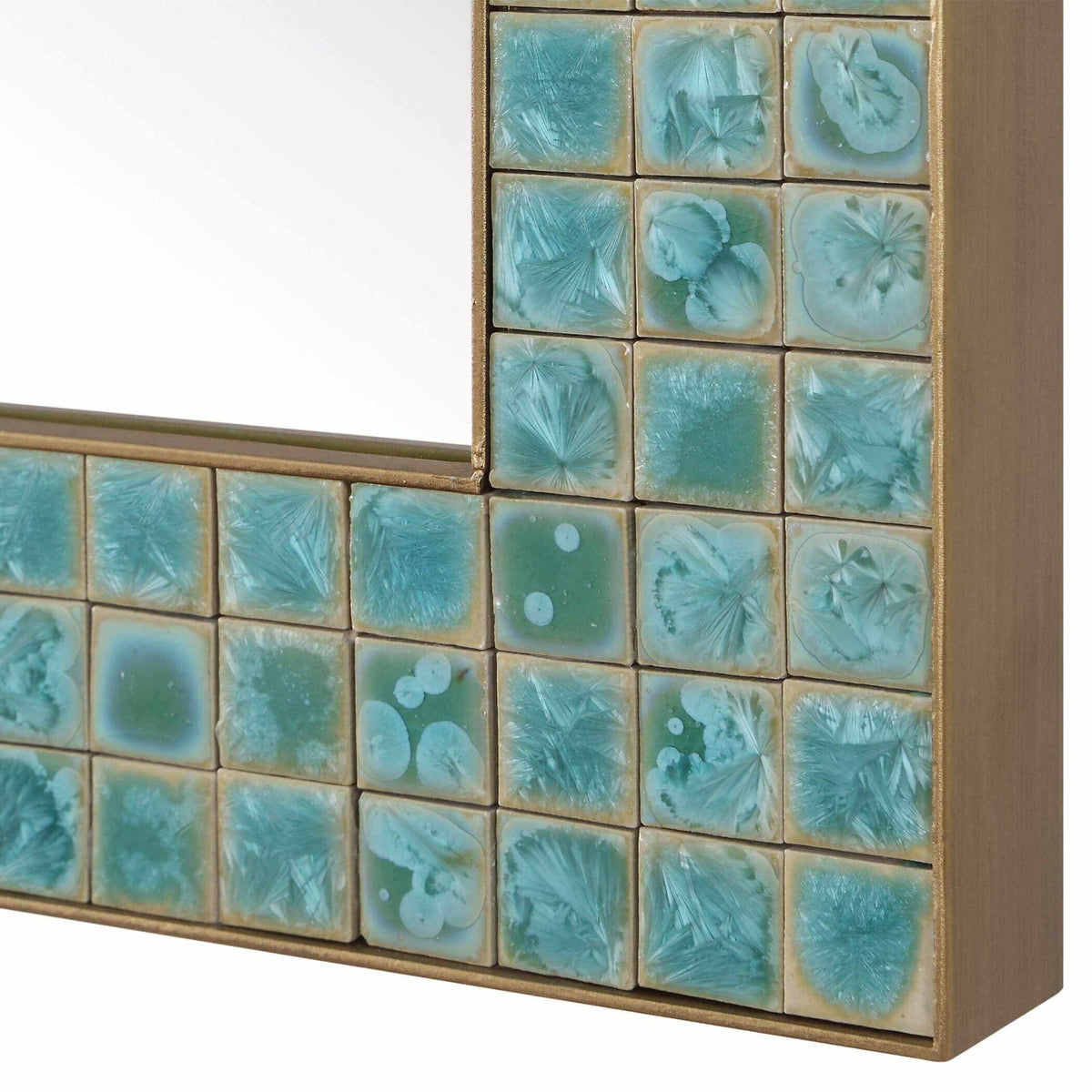 Uttermost Mirrors Coralie Tile Rectangular Mirror House of Isabella UK