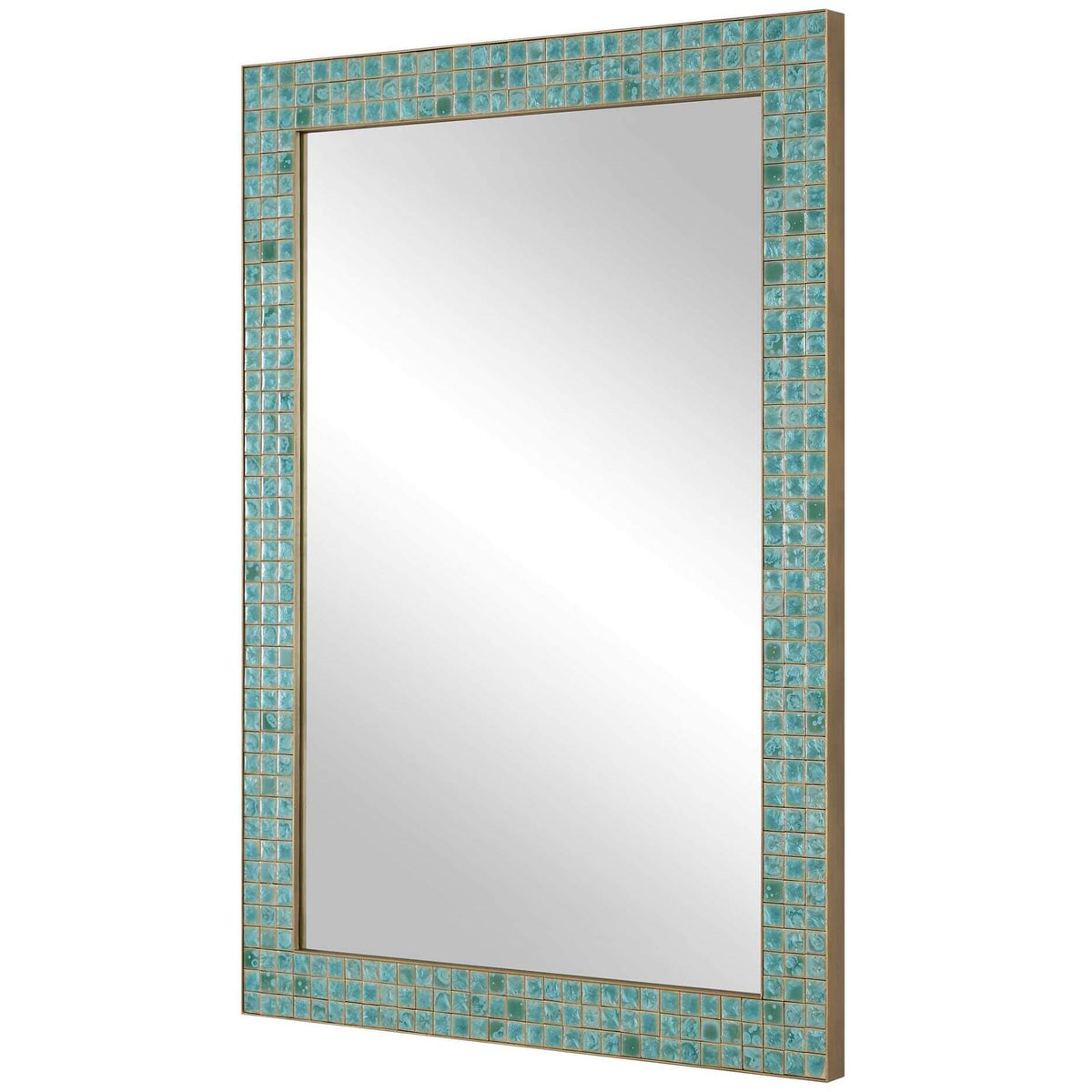 Uttermost Mirrors Coralie Tile Rectangular Mirror House of Isabella UK