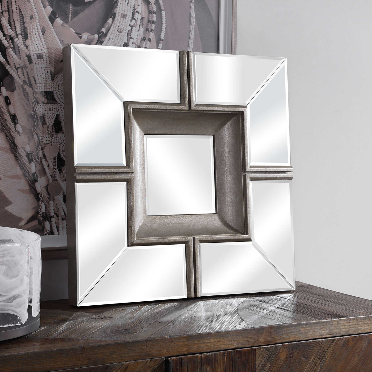 Uttermost Mirrors Corner Key Mirror House of Isabella UK
