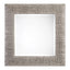 Uttermost Mirrors Cressida Distressed Silver Square Mirror House of Isabella UK