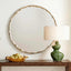 Uttermost Mirrors Crinkle Round Mirror House of Isabella UK
