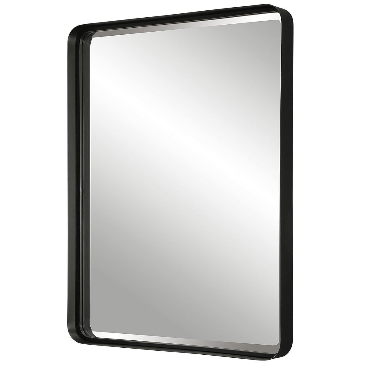 Uttermost Mirrors Crofton Black Large Mirror House of Isabella UK