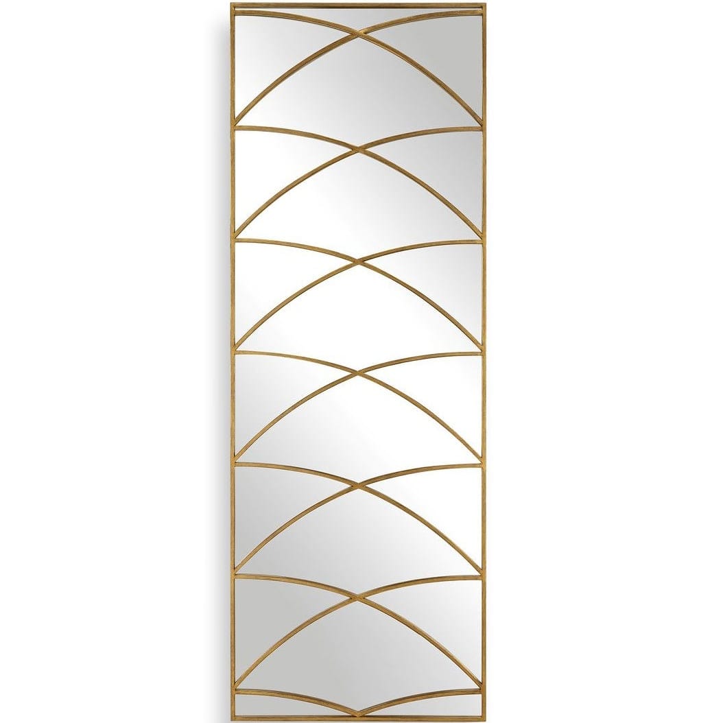 Uttermost Mirrors Crossed Up Full Length Mirror in Gold House of Isabella UK