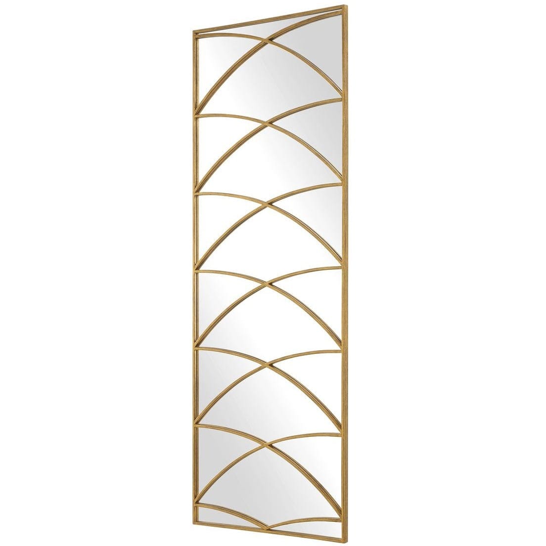 Uttermost Mirrors Crossed Up Full Length Mirror in Gold House of Isabella UK
