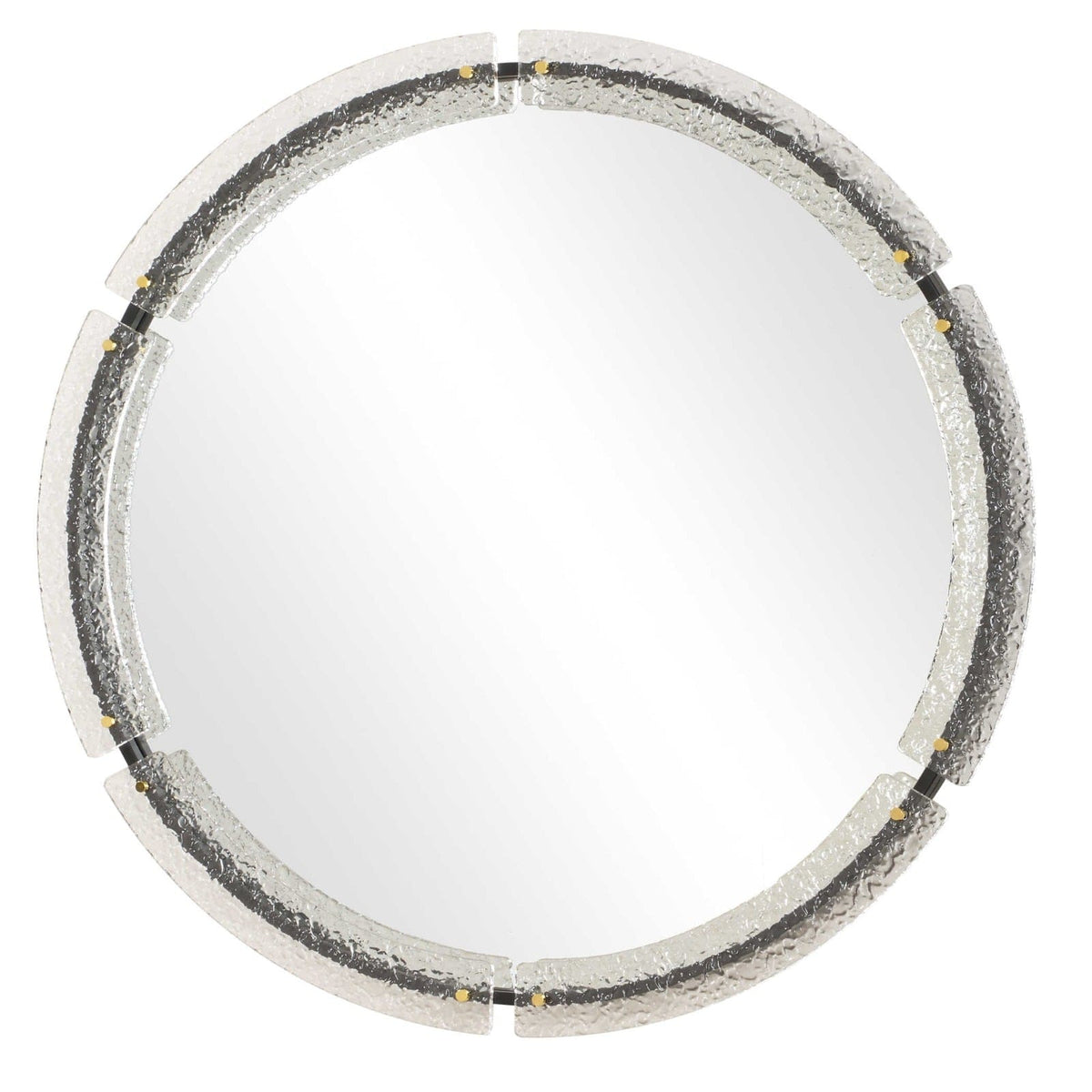 Uttermost Mirrors Crystalline Round Mirror House of Isabella UK
