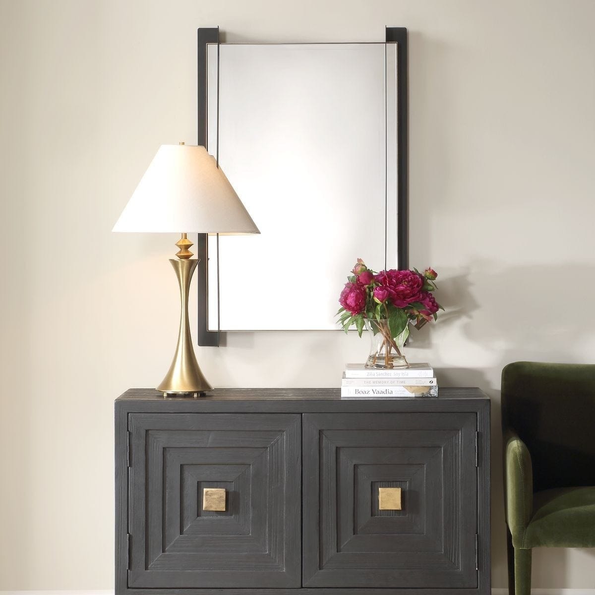 Uttermost Mirrors Cunene Industrial Wall Mirror House of Isabella UK